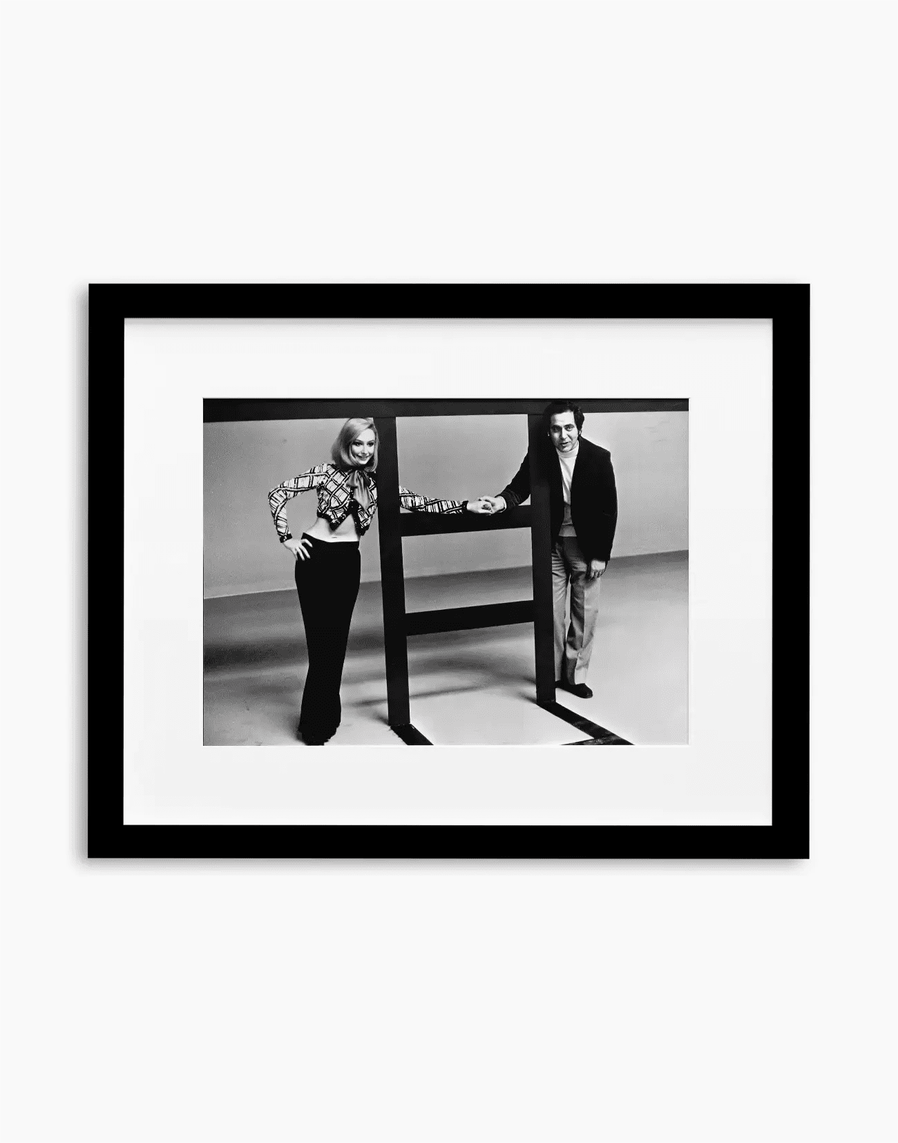 Raffaella Carrà e Corrado, Canzonissima 1971 - Farabola WhiteWall App Product