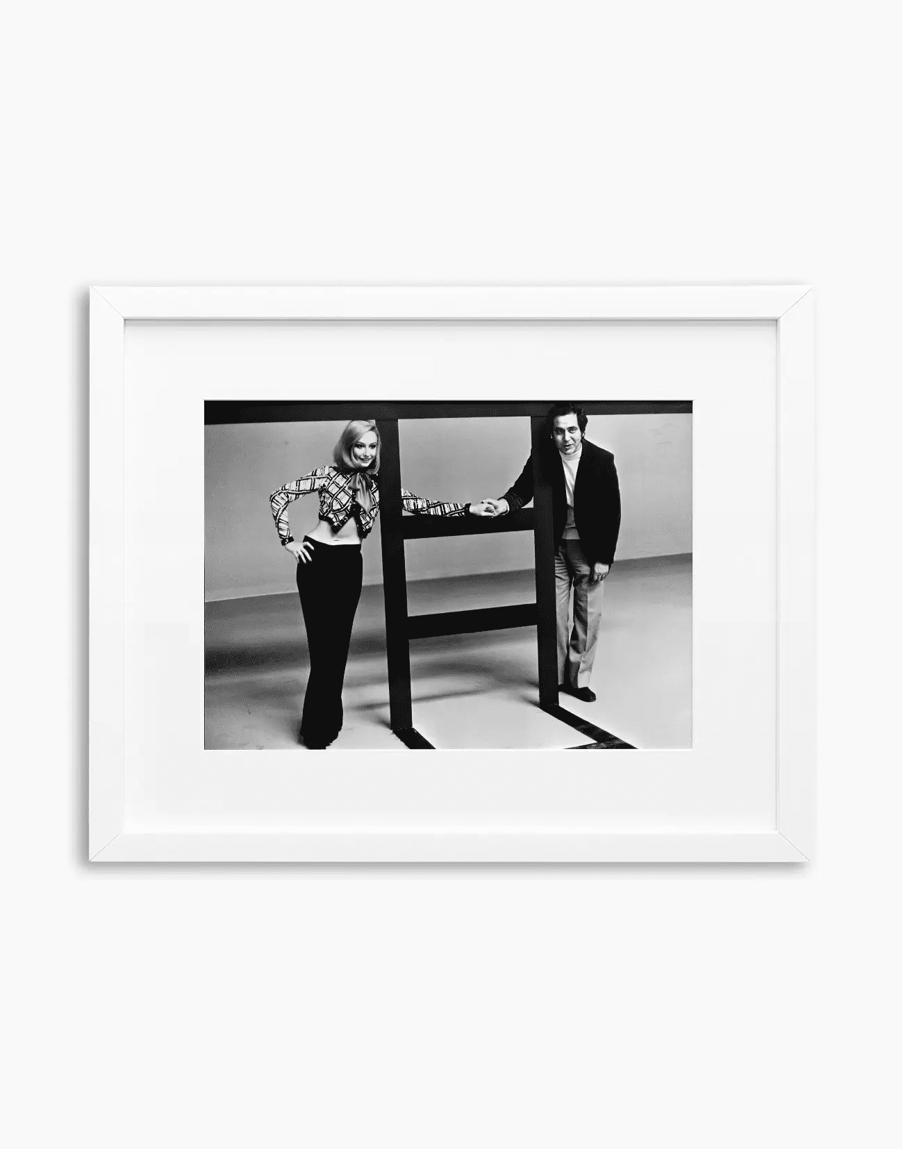 Raffaella Carrà e Corrado, Canzonissima 1971 - Farabola WhiteWall App Product