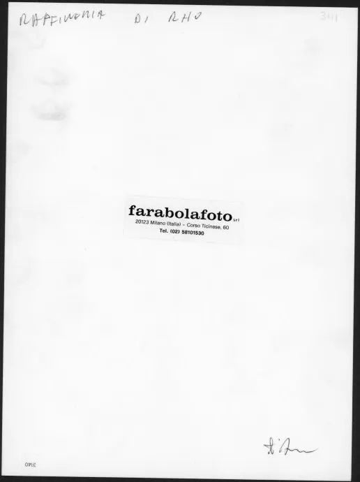 Raffineria a Rho anni 90 Ft 3140 - Stampa 24x18 cm - Farabola Stampa ai sali d'argento