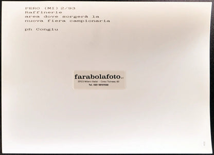 Raffineria di Pero 1993 Ft 3136 - Stampa 24x18 cm - Farabola Stampa ai sali d'argento