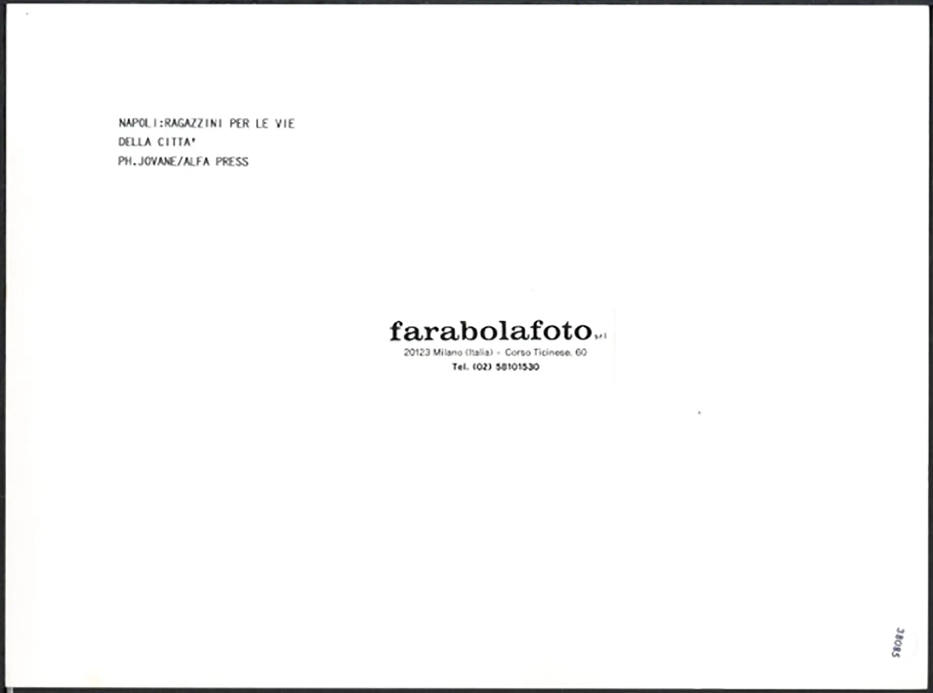 Ragazzino su una Vespa Napoli anni 90 Ft 38085 - Stampa 24x18 cm - Farabola Stampa ai sali d'argento