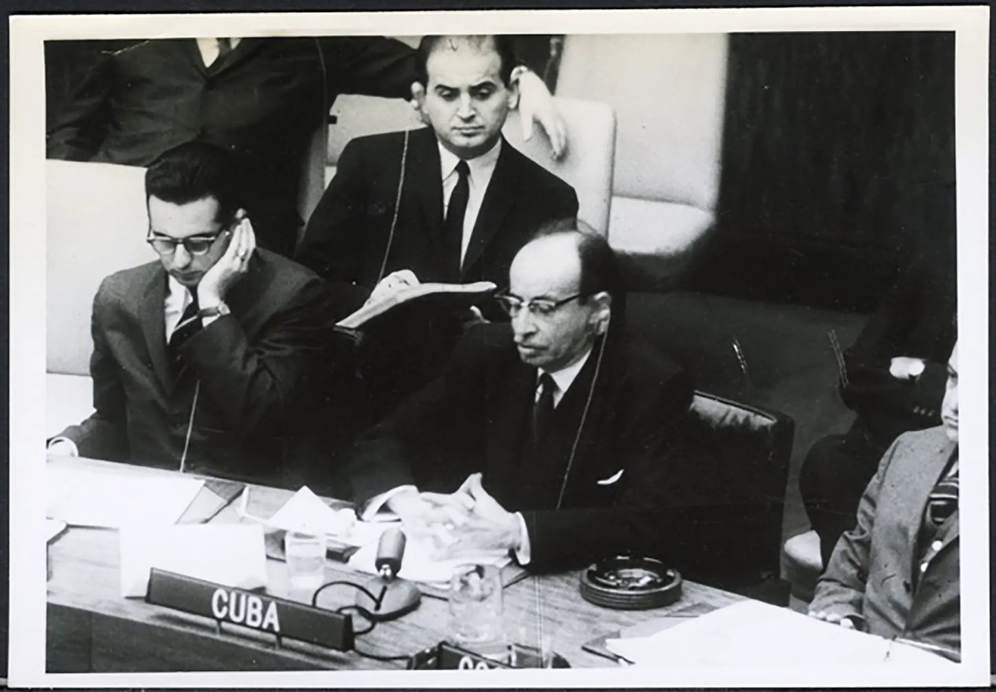 Raoul Roa ministro Esteri Cuba 1961 Ft 36758 - Stampa 13x18 cm - Farabola Stampa ai sali d'argento
