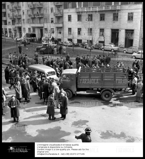 Rapina di via Osoppo, Milano, 1958 - Farabola Immagine digitale