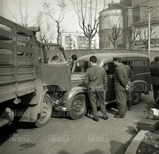 Rapina di via Osoppo, Milano, 1958 - Farabola Immagine digitale