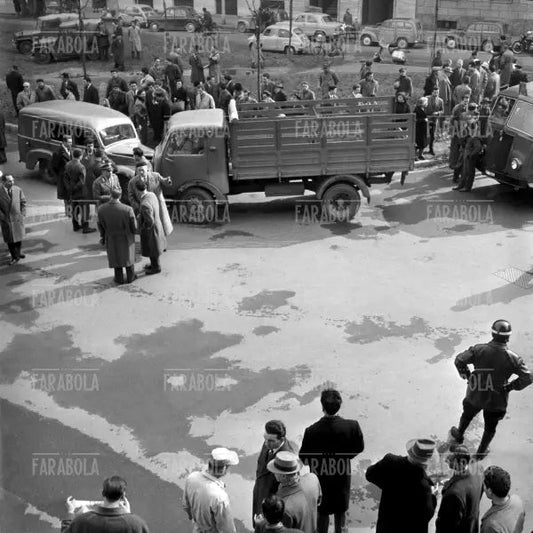 Rapina di via Osoppo, Milano, 1958 - Farabola Immagine digitale