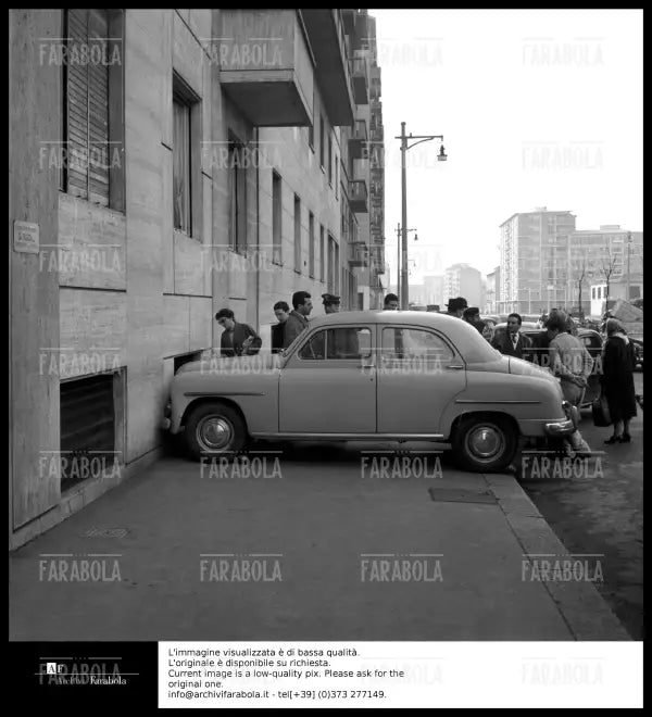 Rapina di via Osoppo, Milano, 1958 - Farabola Immagine digitale