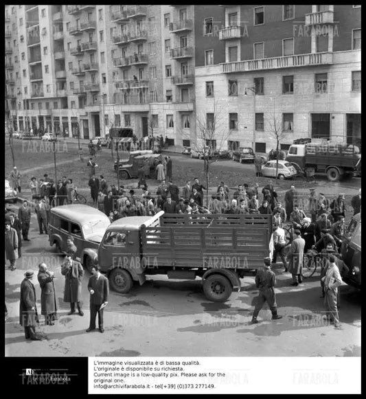 Rapina di via Osoppo, Milano, 1958 - Farabola Immagine digitale