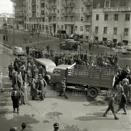 Rapina di via Osoppo, Milano, 1958 - Farabola Immagine digitale