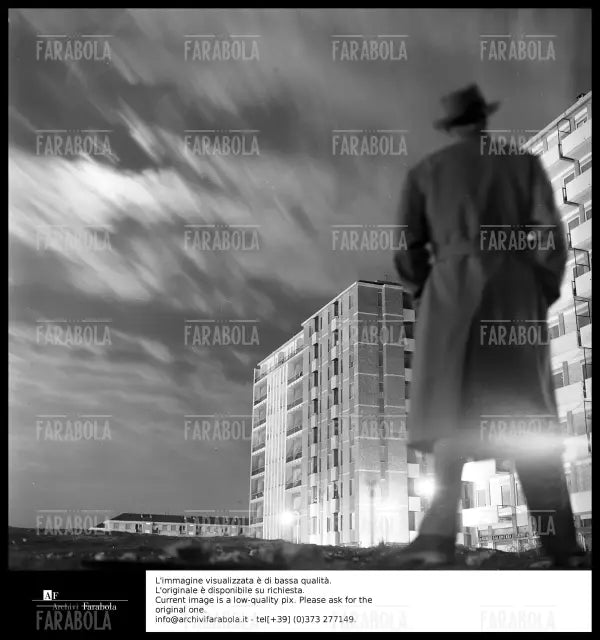 Rapina di via Osoppo, scenette inerenti la rapina, Milano, 1958 - Farabola Immagine digitale