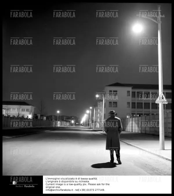Rapina di via Osoppo, scenette inerenti la rapina, Milano, 1958 - Farabola Immagine digitale