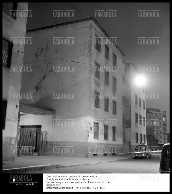Rapina di via Osoppo, scenette inerenti la rapina, Milano, 1958 - Farabola Immagine digitale