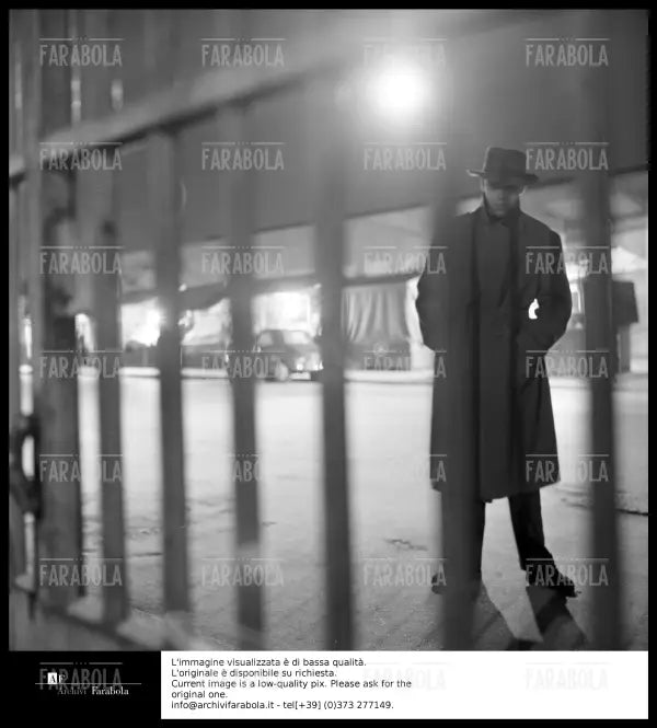 Rapina di via Osoppo, scenette inerenti la rapina, Milano, 1958 - Farabola Immagine digitale