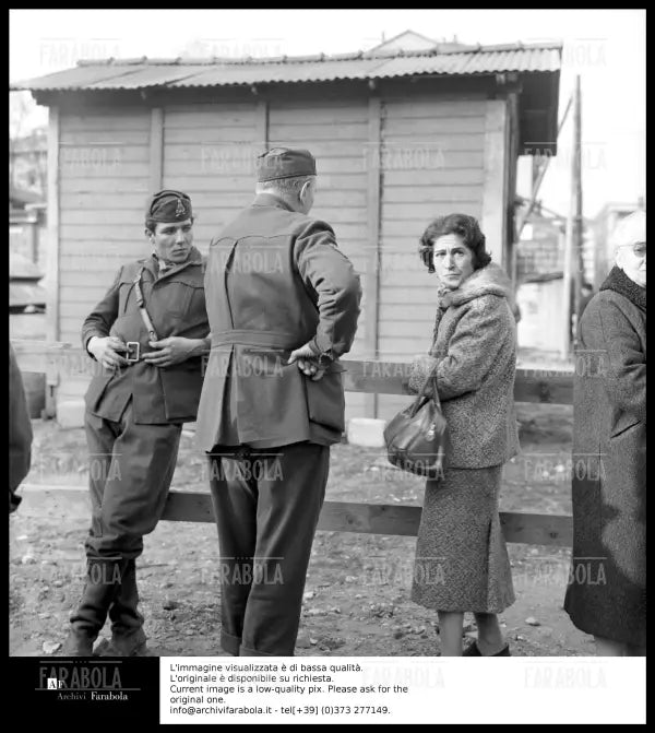 Rapina di via Osoppo, vigili del fuoco, Milano, 1958 - Farabola Immagine digitale