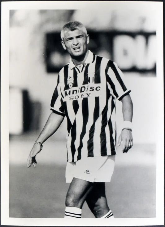 Ravanelli Juventus 1995-1996 Ft 2646 - Stampa 24x18 cm - Farabola Stampa ai sali d'argento