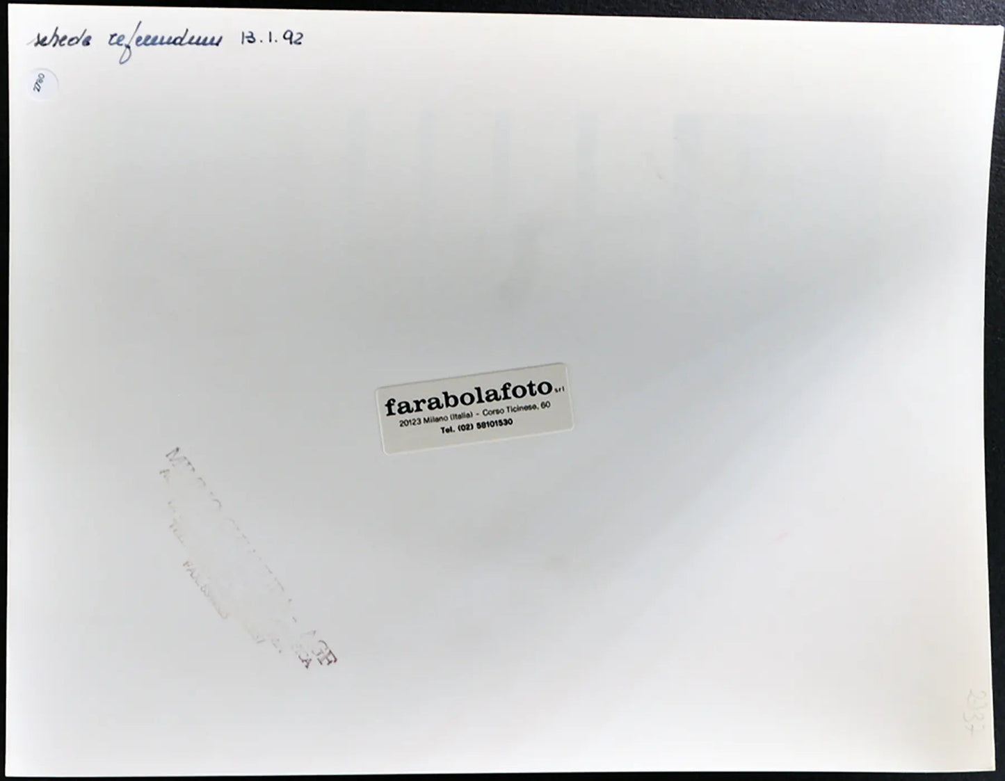 Referendum Schede 1992 Ft 2780 - Stampa 24x30 cm - Farabola Stampa ai sali d'argento