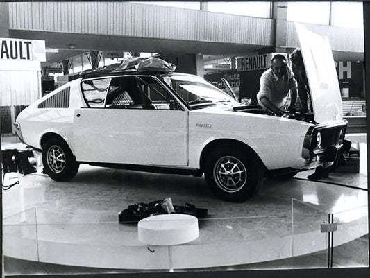 Renault I7 TS Salone Auto Parigi 1971 Ft 36495 - Stampa 24x18 cm - Farabola Stampa ai sali d'argento