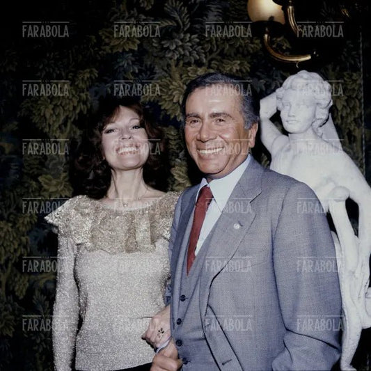 Renée Longarini ed Enzo Tortora, Milano, 1982 - Farabola Immagine digitale