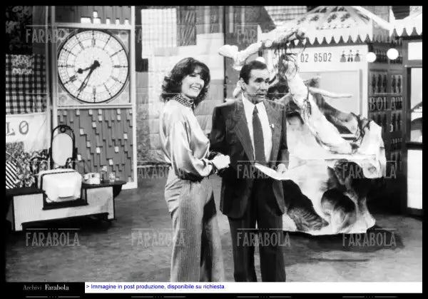 Renée Longarini ed Enzo Tortora, Portobello, 1982 - Farabola Immagine digitale