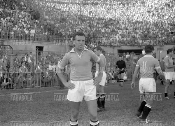 Renzo Burini, Inter vs Lazio, 1953 - Farabola Immagine digitale