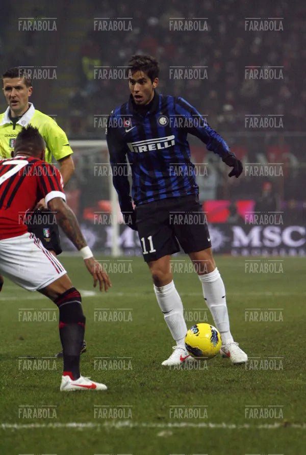 Ricardo Alvarez, Milan vs Inter, 2012 - Farabola Immagine digitale