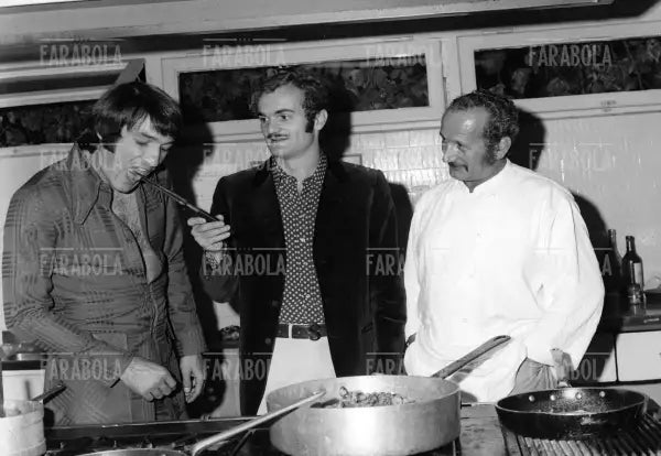 Ricky Albertosi e Sandro Mazzola alla Bussola, 1971 - Farabola Immagine digitale