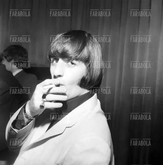 Ringo Starr al Duomo, Concerto dei Beatles, Milano, 1965 - Farabola Immagine digitale