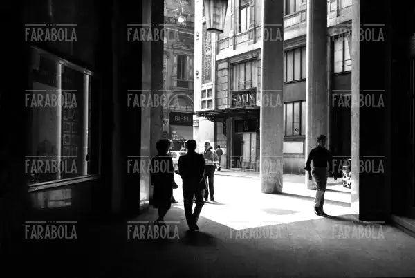 Ristorante Savini in Galleria Vittorio Emanuele II, Milano, 1976 - Farabola Immagine digitale