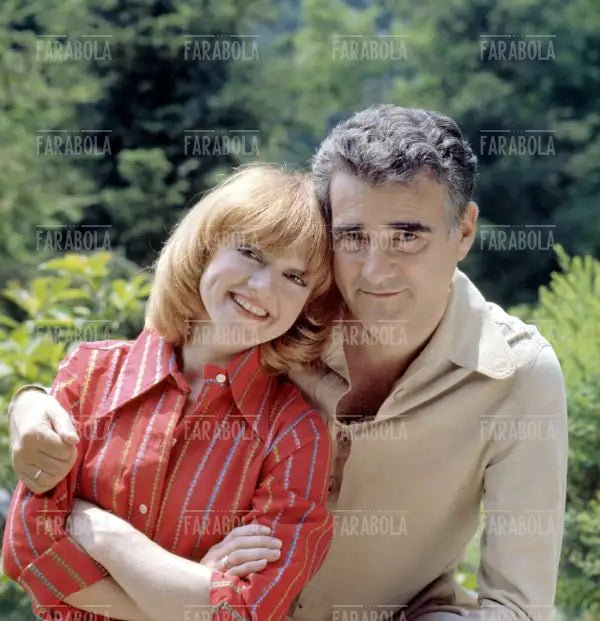 Rita Pavone e Teddy Reno, anni 70 - Farabola Immagine digitale