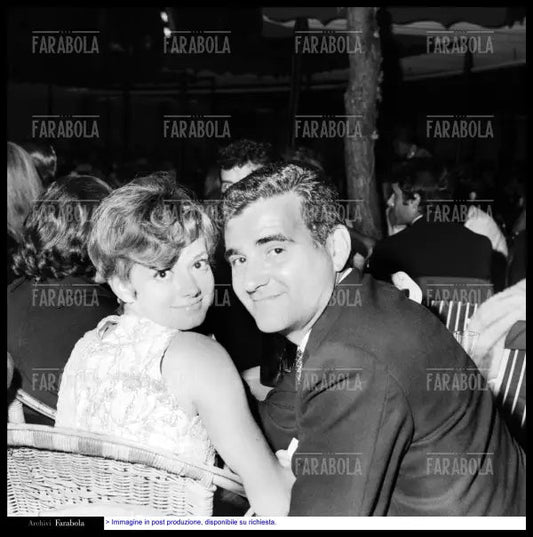 Rita Pavone e Teddy Reno, Premio Riccione, 1967 - Farabola Immagine digitale