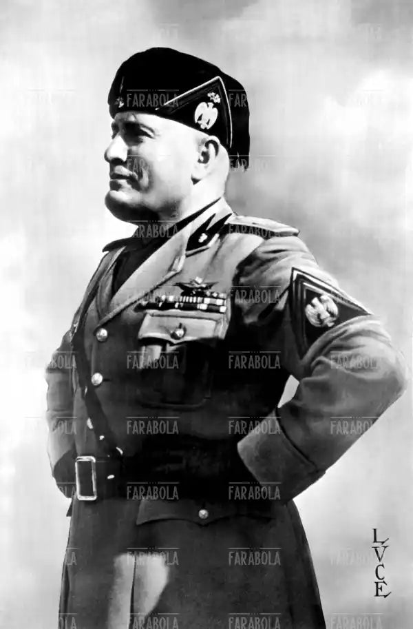 Ritratto di Mussolini, 1937 - Farabola Immagine digitale