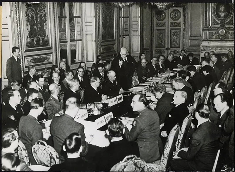 Riunione dei ministri del Patto Atlantico 1949 Ft 37690 - Stampa 18x13 cm - Farabola Stampa ai sali d'argento