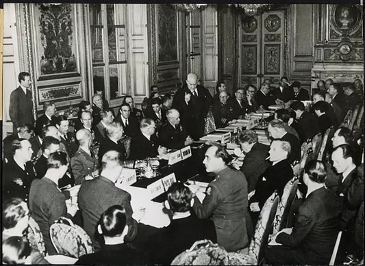 Riunione dei ministri del Patto Atlantico 1949 Ft 37690 - Stampa 18x13 cm - Farabola Stampa ai sali d'argento