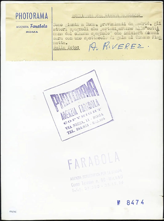 Riverez Cinema Spagnolo anni 50 Ft 36769 - Stampa 24x18 cm - Farabola Stampa ai sali d'argento
