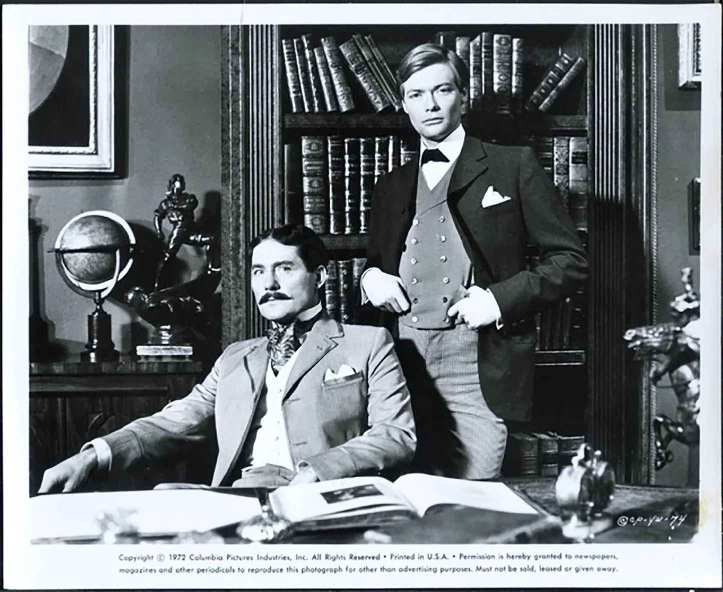 Robert Shaw Simon Ward 1971 Ft 36751 - Stampa 20x25 cm - Farabola Stampa ai sali d'argento