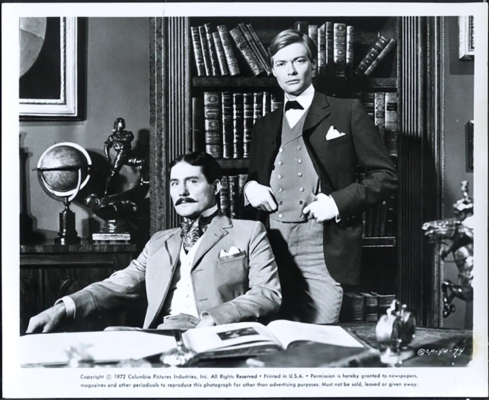 Robert Shaw Simon Ward 1971 Ft 36751 - Stampa 20x25 cm - Farabola Stampa ai sali d'argento