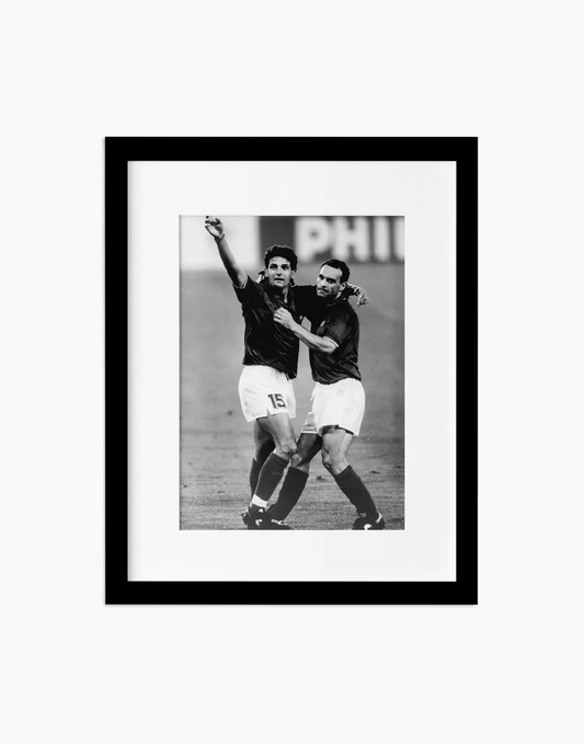 Roberto Baggio e Totò Schillaci, Mondiali 1990 - Farabola WhiteWall App Product