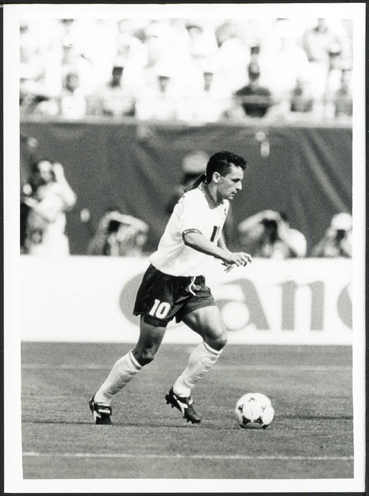 Roberto Baggio Mondiali Usa 1994 Ft 4561 - Stampa 24x18 cm - Farabola Stampa ai sali d'argento