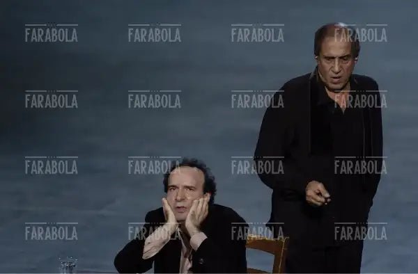 Roberto Benigni e Adriano Celentano, RockPolitik, 2005 - Farabola Immagine digitale