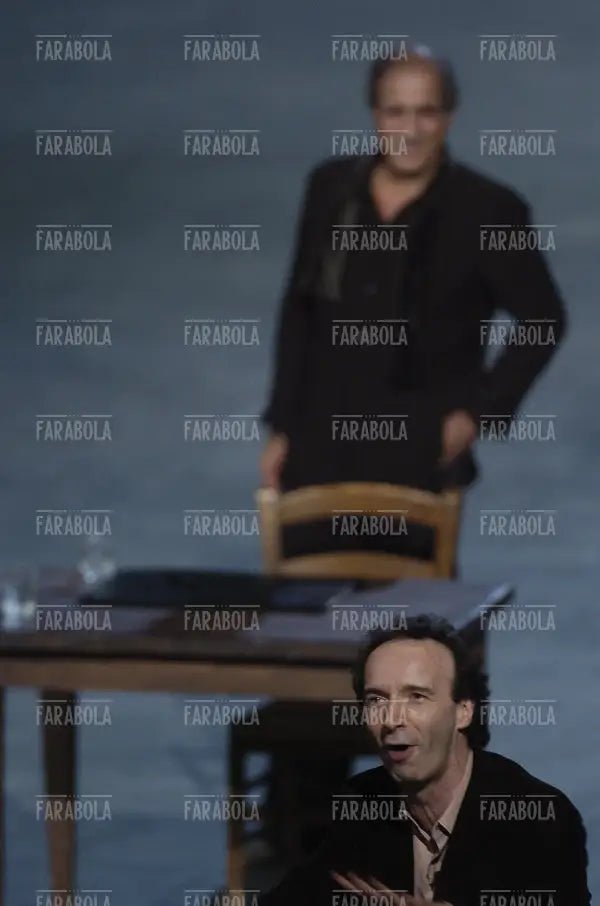 Roberto Benigni e Adriano Celentano, RockPolitik, 2005 - Farabola Immagine digitale