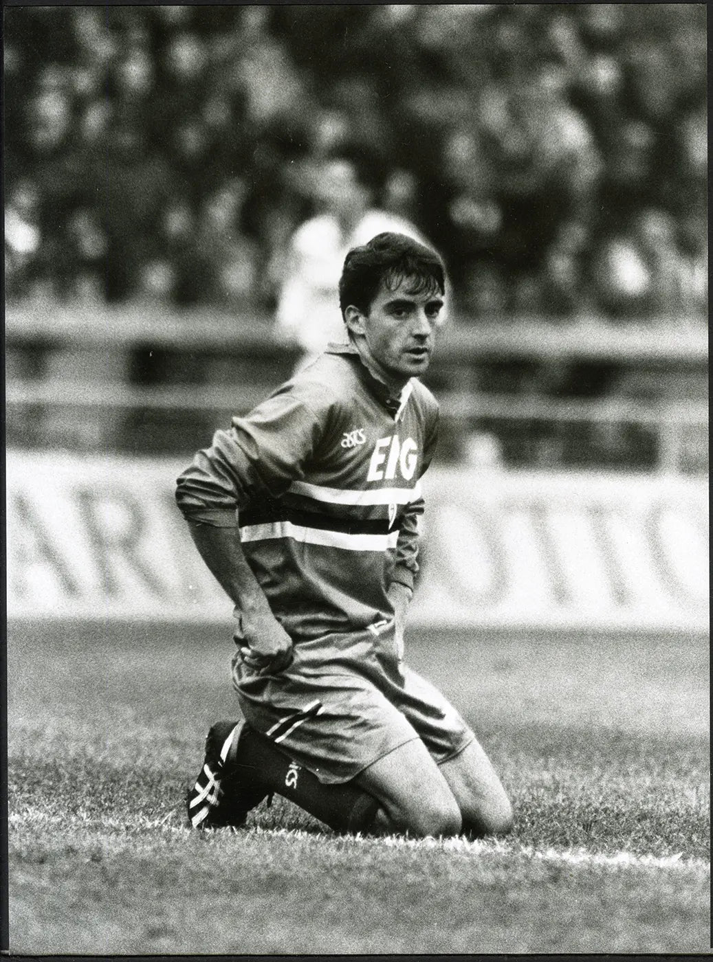 Roberto Mancini Sampdoria anni 80 Ft 4662 - Stampa 24x18 cm - Farabola Stampa ai sali d'argento