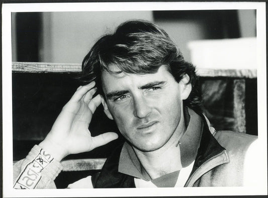 Roberto Mancini Sampdoria anni 80 Ft 4691 - Stampa 24x18 cm - Farabola Stampa digitale