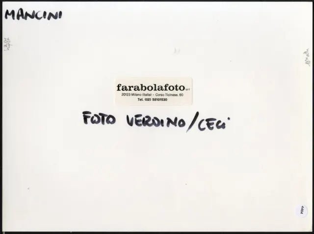 Roberto Mancini Sampdoria anni 90 Ft 4484 - Stampa 24x18 cm - Farabola stampa ai sali d'argento