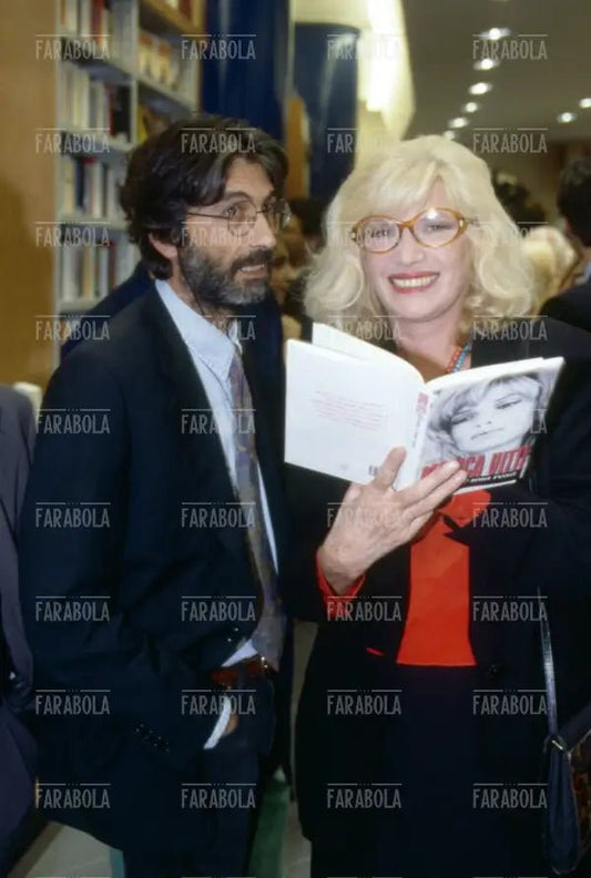 Roberto Russo e Monica Vitti, 1995 - Farabola Immagine digitale