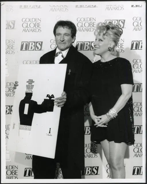 Robin Williams Golden Goble 1993 Ft 35699 - Stampa 20x25 cm - Farabola Stampa ai sali d'argento