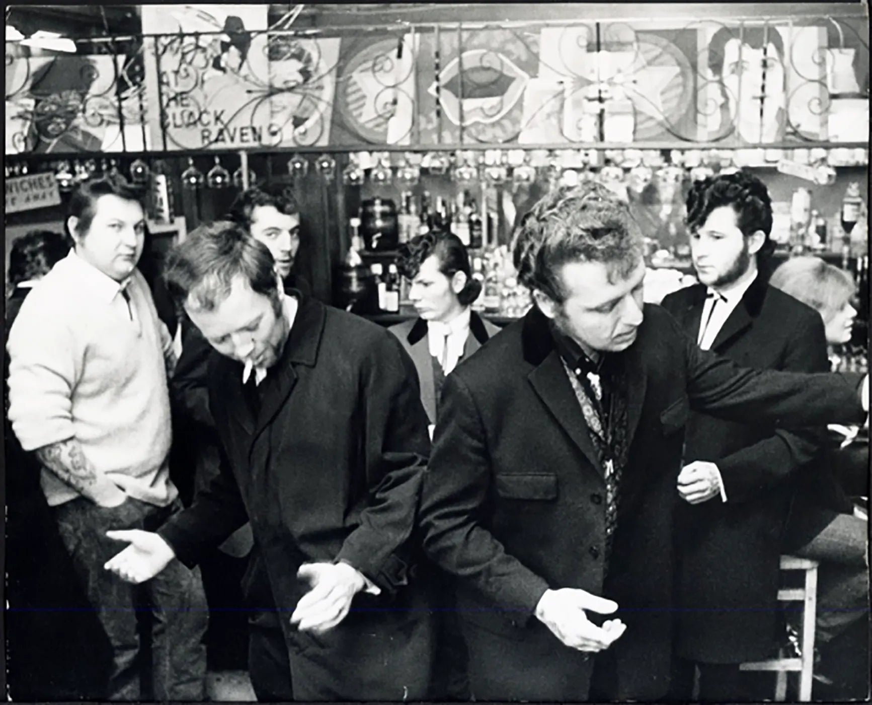 Rock and roll al Black Raven 1972 Ft 37190 - Stampa 20x25 cm - Farabola Stampa ai sali d'argento