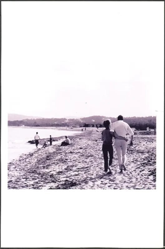Roger Vadim e Jane Fonda St Tropez 1964 Ft 37426 - Stampa 20x30 cm - Farabola Stampa digitale