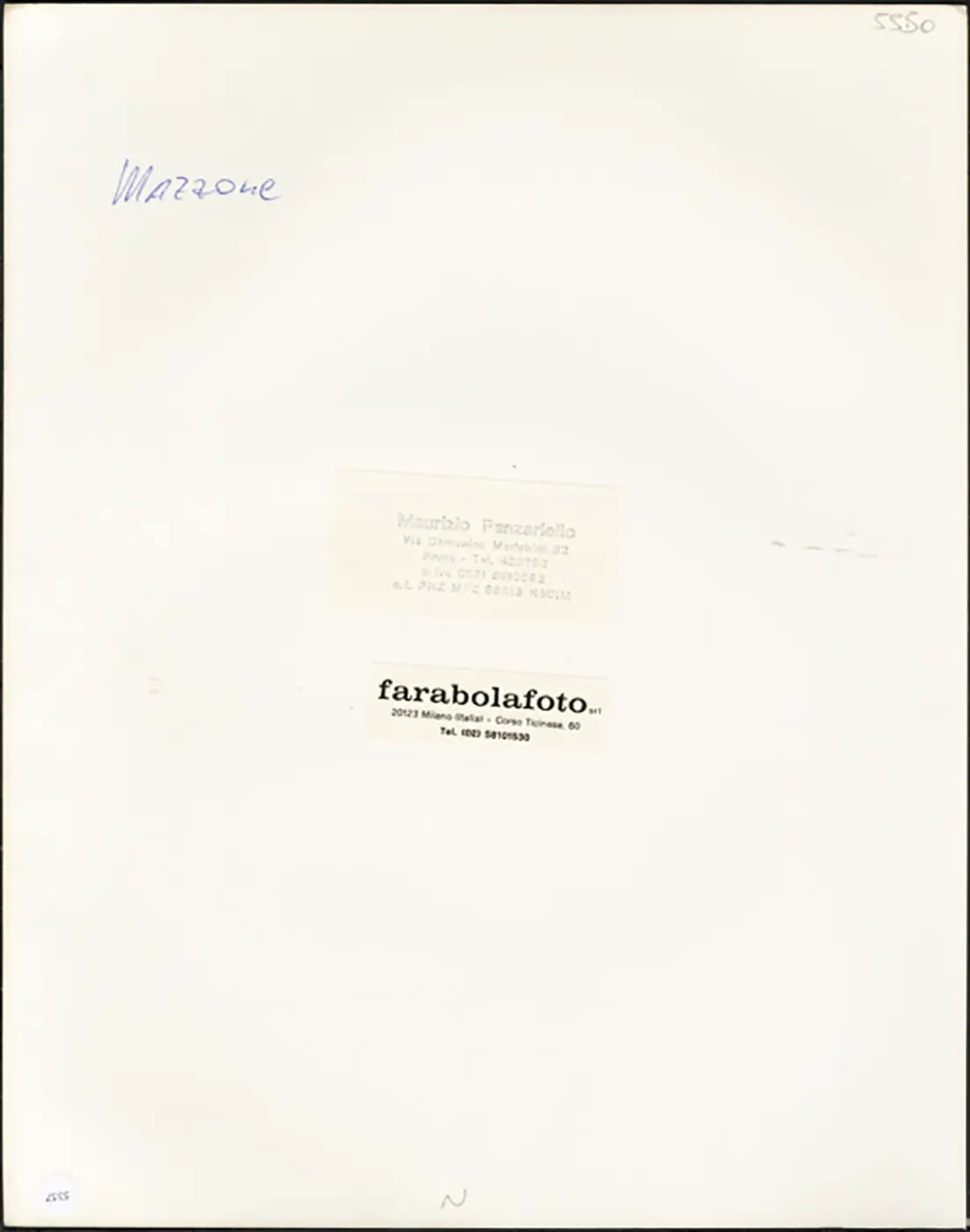 Roma Carlo Mazzone anni 90 Ft 5357 - Stampa 24x30 cm - Farabola Stampa ai sali d'argento