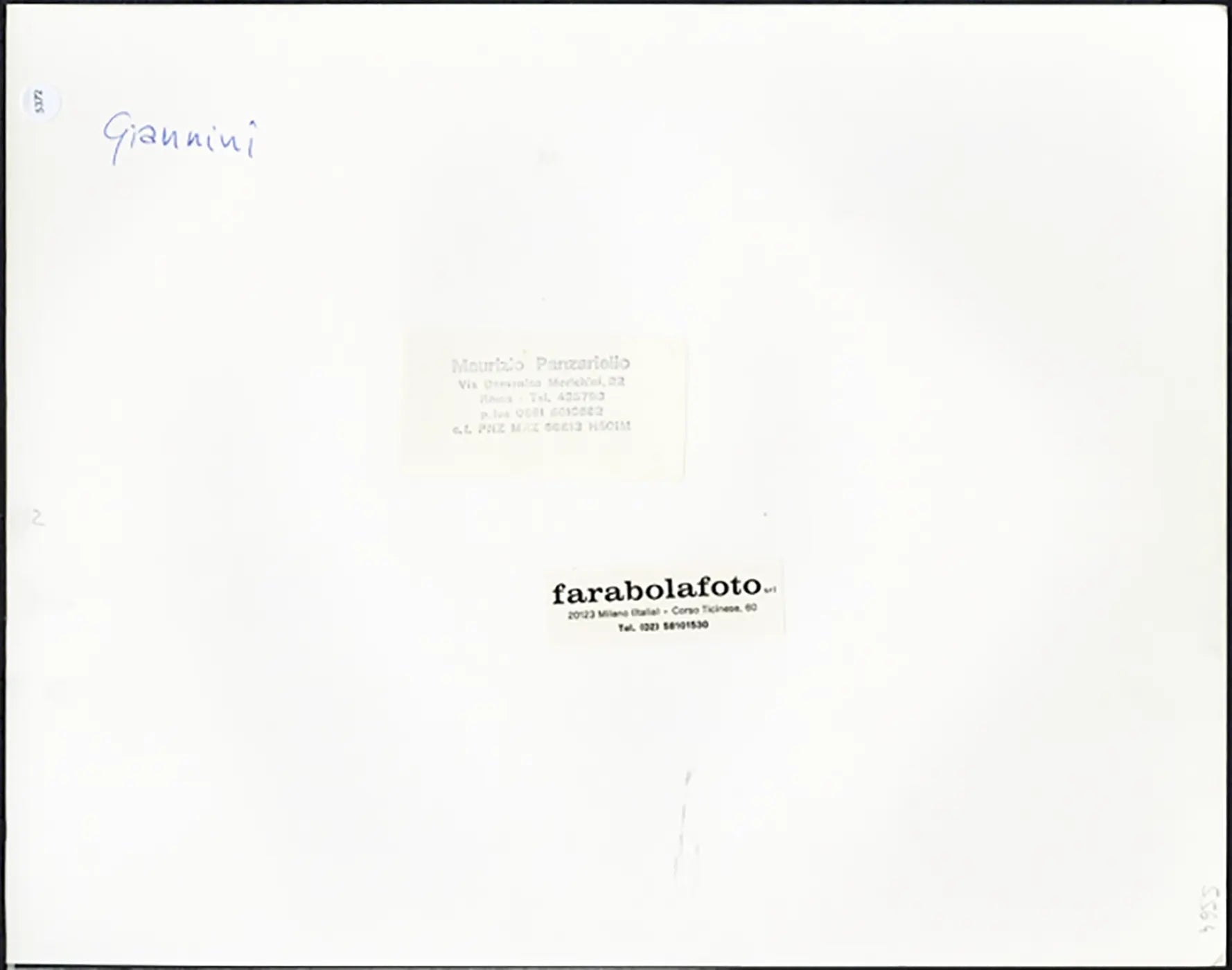 Roma Giannini anni 90 Ft 5372 - Stampa 24x30 cm - Farabola Stampa ai sali d'argento