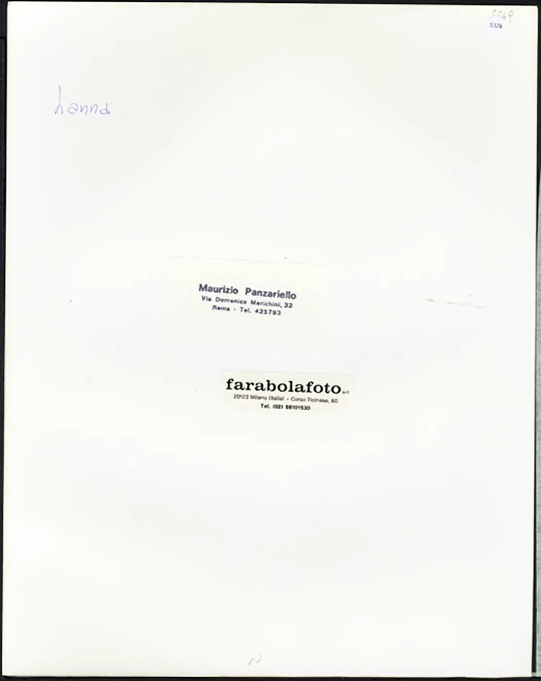 Roma Lanna anni 90 Ft 5374 - Stampa 24x30 cm - Farabola Stampa ai sali d'argento