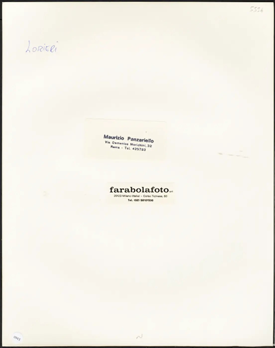 Roma Lorieri anni 90 Ft 5360 - Stampa 24x30 cm - Farabola Stampa ai sali d'argento
